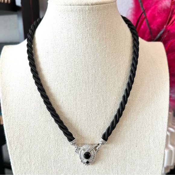 Judith Ripka Stirling Silver Gemstone Necklace - Picture 1 of 11